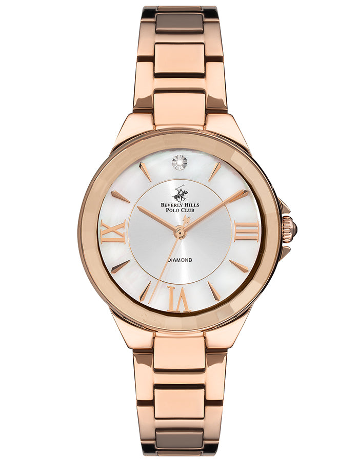 BEVERLY HILLS POLO CLUB Women's Analog MOP White Dial Watch - Premium from shopiqat - Just $39.9! Shop now at shopiqat